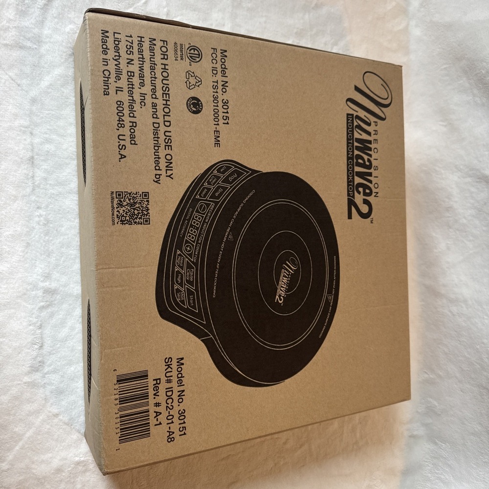 NuWave 2‎ Precision Induction Cooktop Model 30151 Unused in Open Box